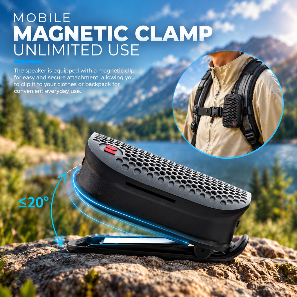 Portable bluetooth speaker