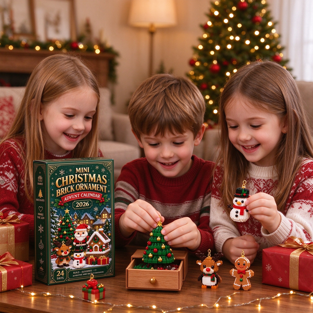 2026 Mini Christmas Brick Ornament Advent Calendar