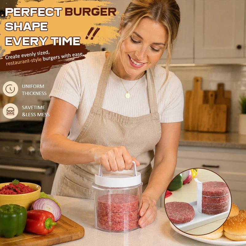 🔥HOT SALE 49% OFF🍔Burger Patty Maker for Easy Homemade Burgers