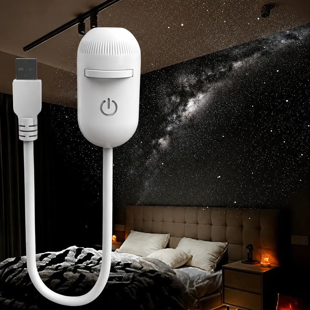 🔥LAST DAY 49% OFF-3-in-1 Galaxy Projector Night Light