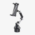 Adjustable Car Cup Holder Phone & Tablet Mount – 360° Rotating Universal Stand