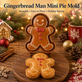 ⏳ 69% OFF – 🎄16pcs-Design Christmas Mini Pie Mold Collection | Reusable Embossed Molds for Shaping Detailed Santa, Snowman, Reindeer, Tree & Holiday Pies 🥧✨